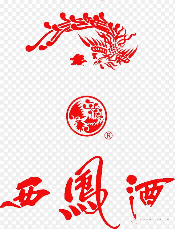 西凤酒logo免抠图