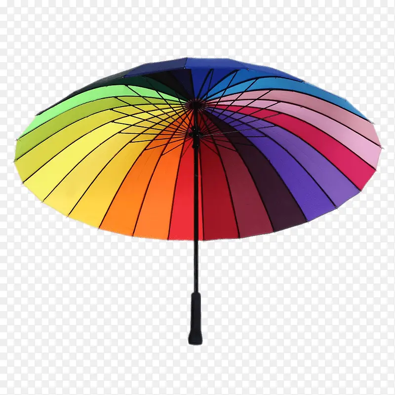 彩虹雨伞