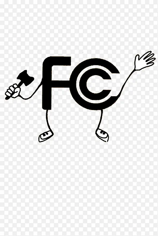 个性创意设计fcc认证标识图