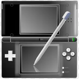 任天堂DS用笔黑色图标