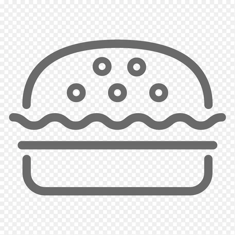 汉堡Food-Beverage-Line-icons