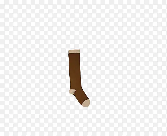 棕色长筒袜