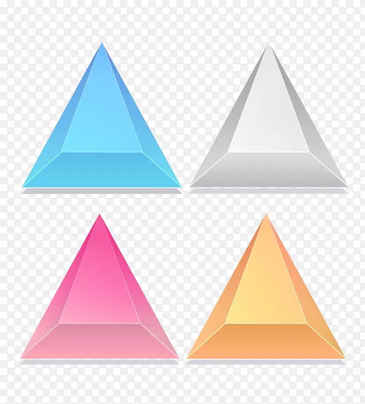 四个颜色的三菱