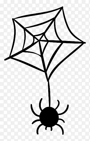 蜘蛛网络Handmade-Halloween-icons