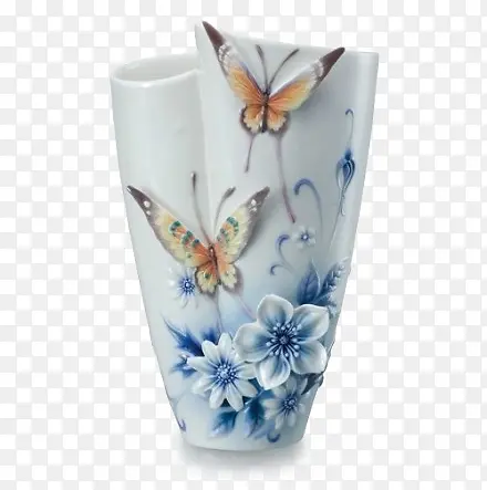 蝴蝶瓷瓶