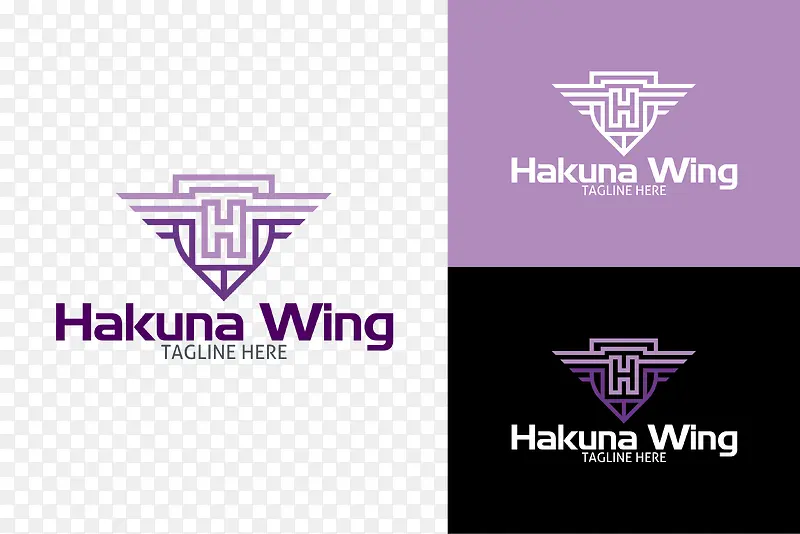 紫色的可爱logo