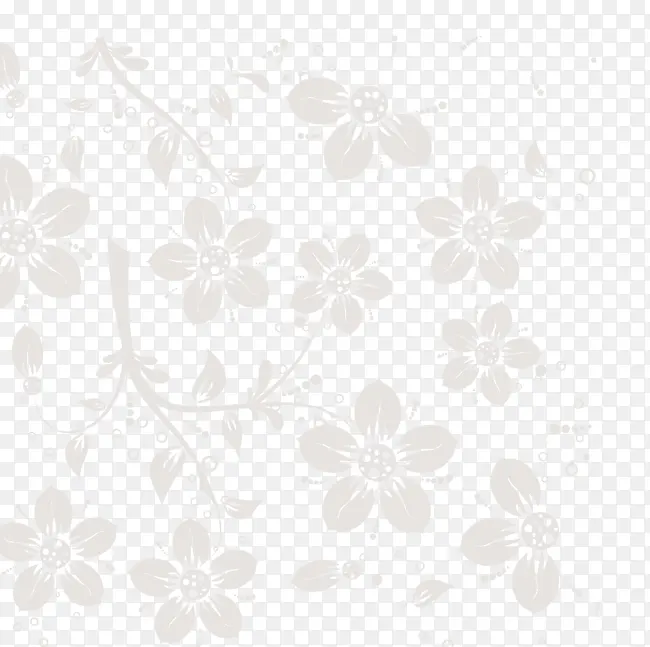 浅色花朵底纹