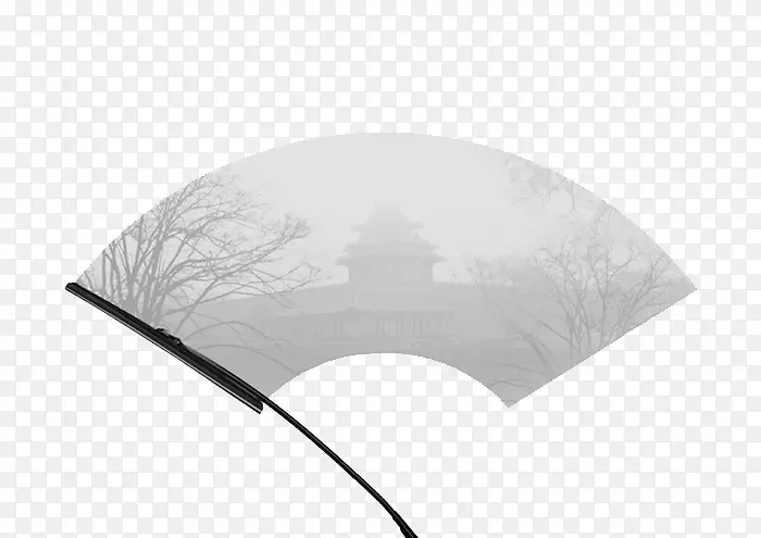 虚幻烟雾装饰扇子