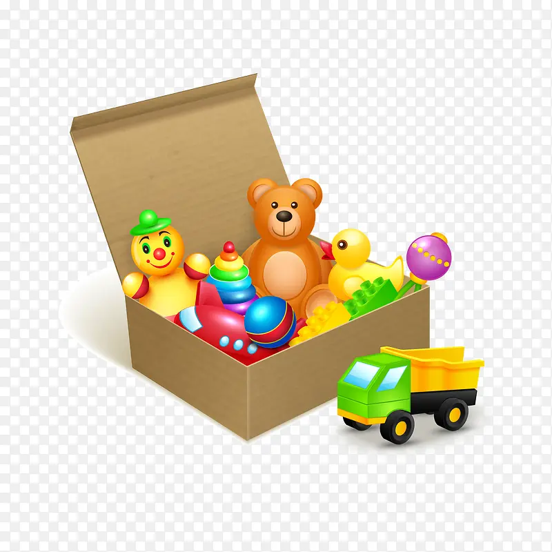 儿童玩具盒