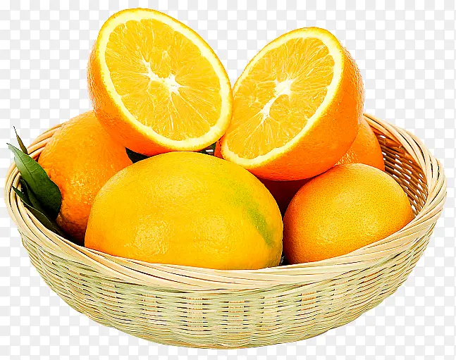 一篮橙子