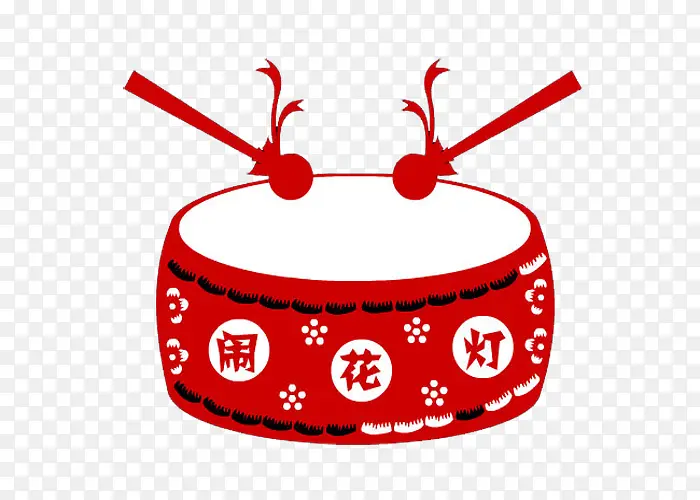 红色的鼓