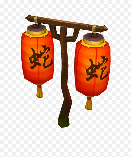 蛇年限定灯笼