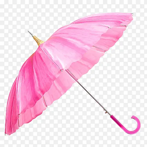 粉色雨伞图案