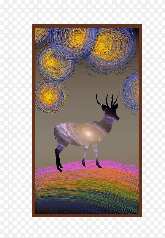 现代简约挂画