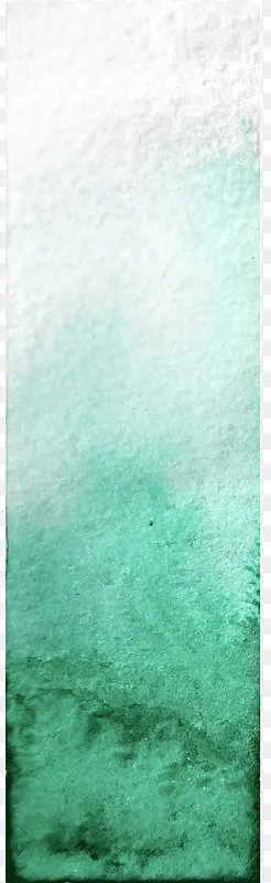 湖蓝水彩墨迹