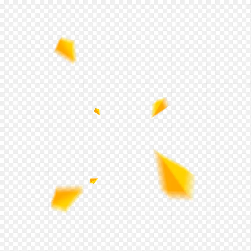 放射三角形漂浮素材