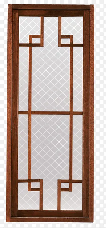 中式简单镂空木窗