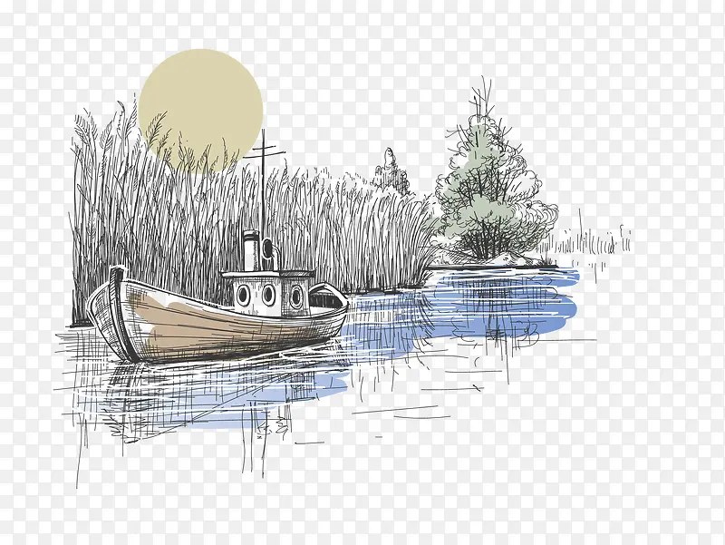 素描风景下载