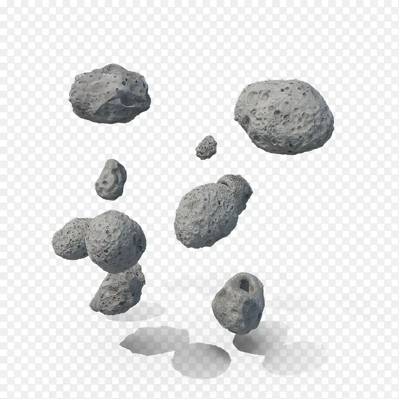 高清分层陨石石头石块