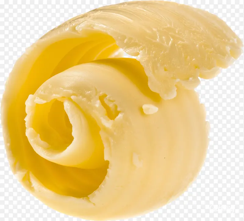 一块卷起来的黄油