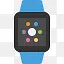 蓝色的Apple Watch图标