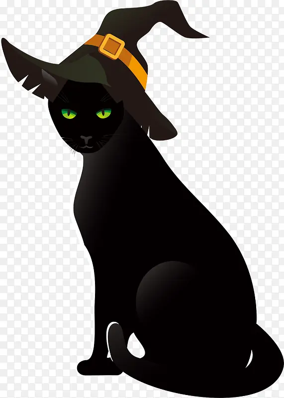 黑色巫师黑猫