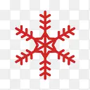 圣诞节雪片christmas-icons