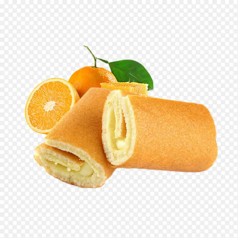 香橙味夹心面包