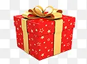 礼品盒  红色喜庆装饰盒子  