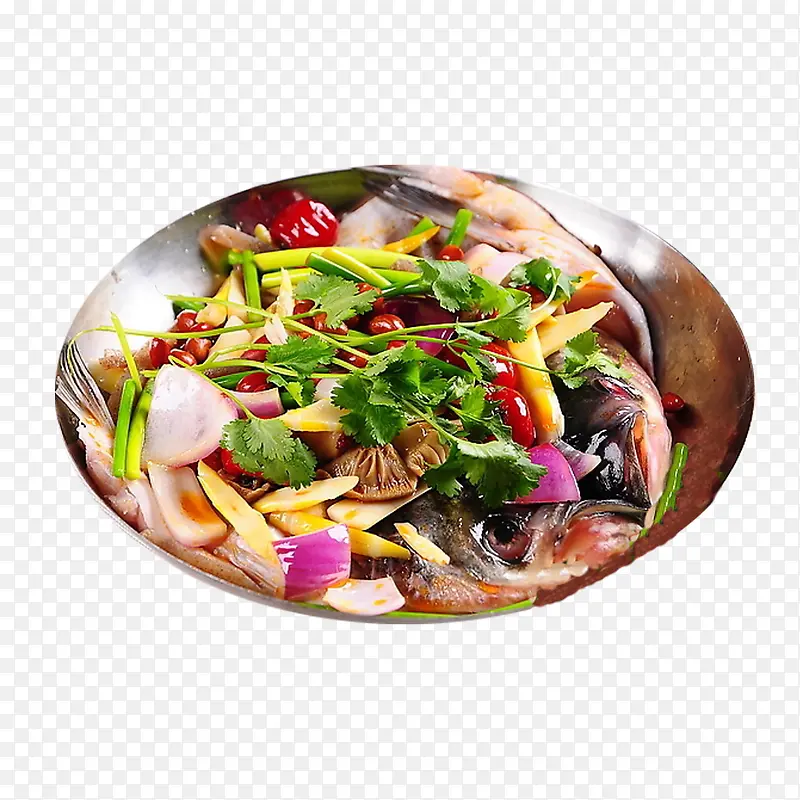 产品实物餐饮美食花鲢鱼