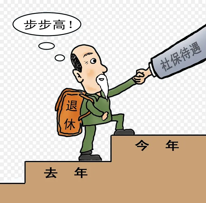 退休老年人领取社保待遇