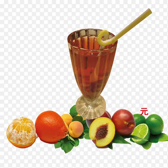 热带水果饮料