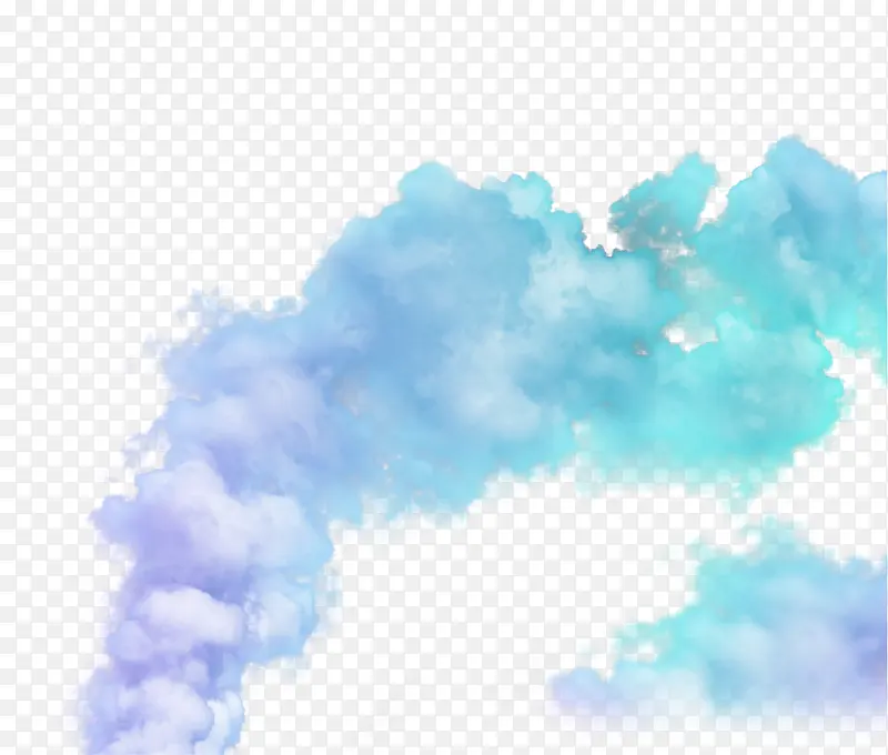 创意幻彩烟雾背景