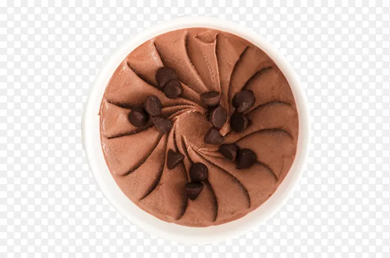 意大利巧克力口味的冰激凌