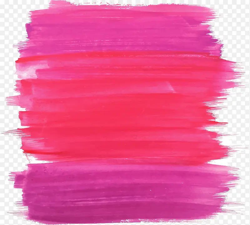 粉红色水彩笔刷涂鸦