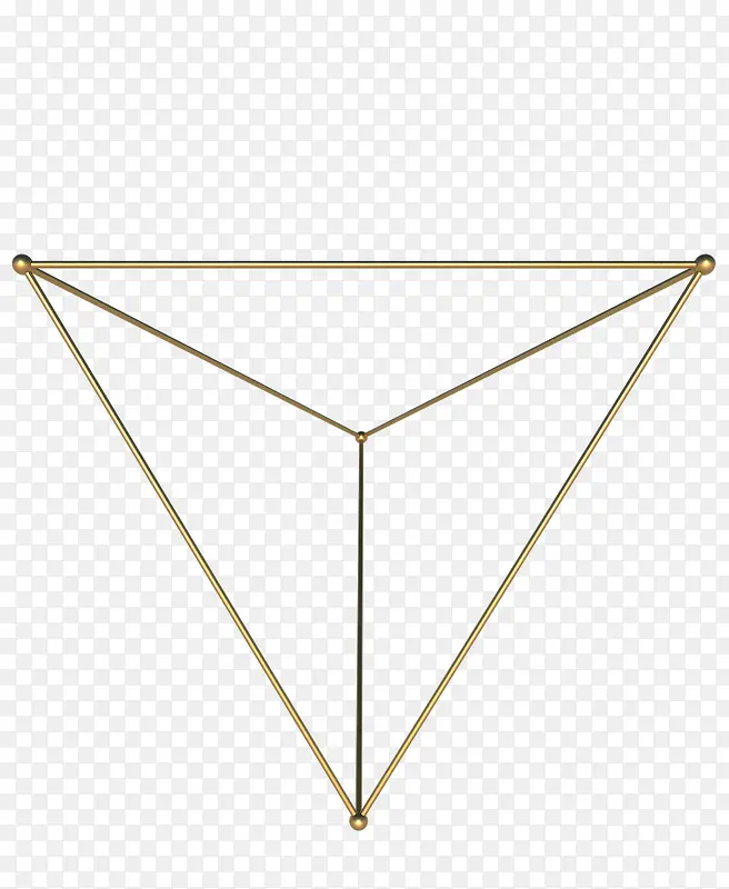 简约版立体三角锥