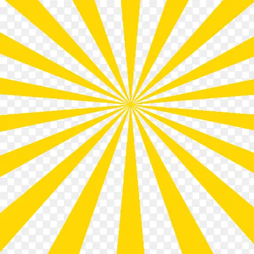 黄色发散背景图免扣素材