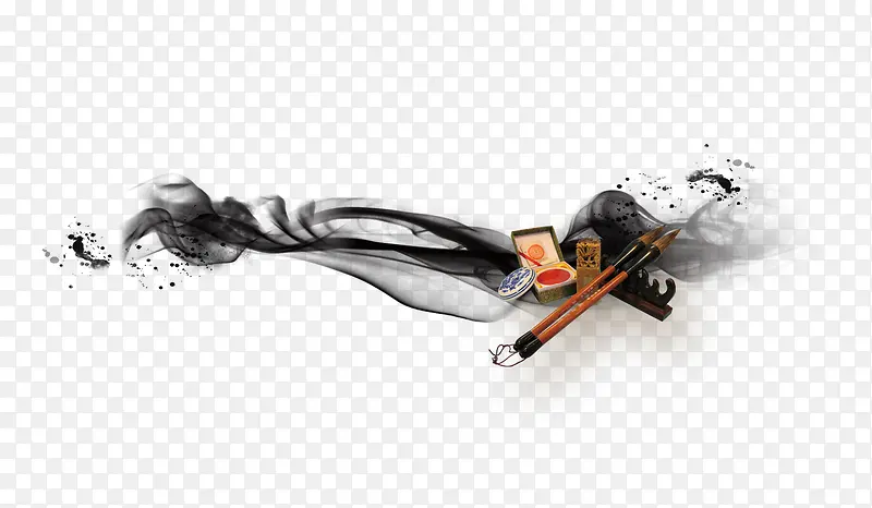 毛笔素材装饰设计PNG图片素材下载_图片编号ykoovxny-免抠素材网