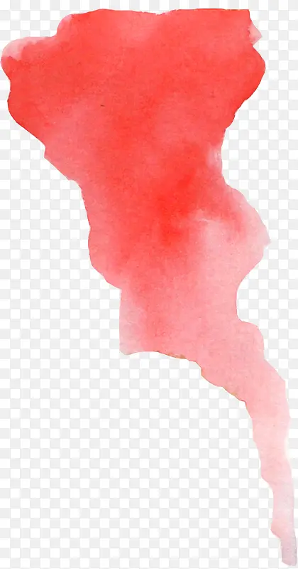 水彩墨迹
