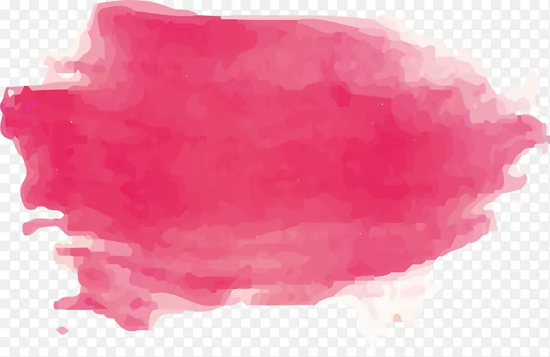 粉红色水彩笔刷