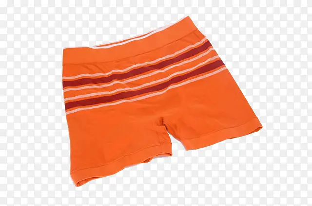 橘色男士内裤