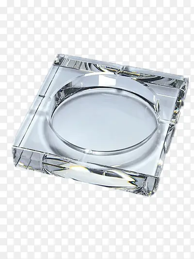 透明玻璃钢烟灰缸