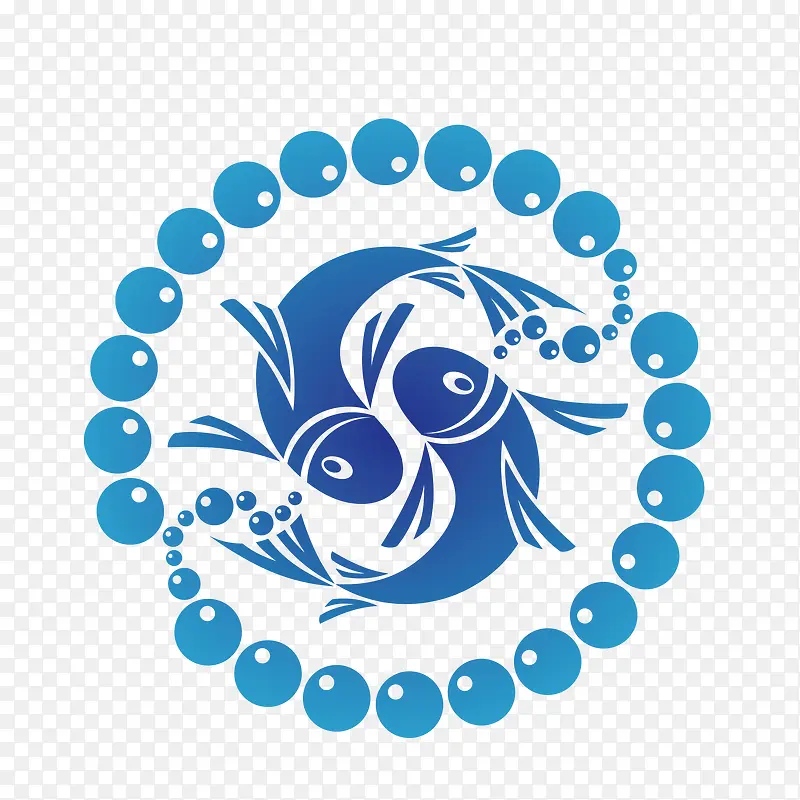 双鱼座剪纸PNG图片素材下载_图片编号qajzxrdy-免抠素材网