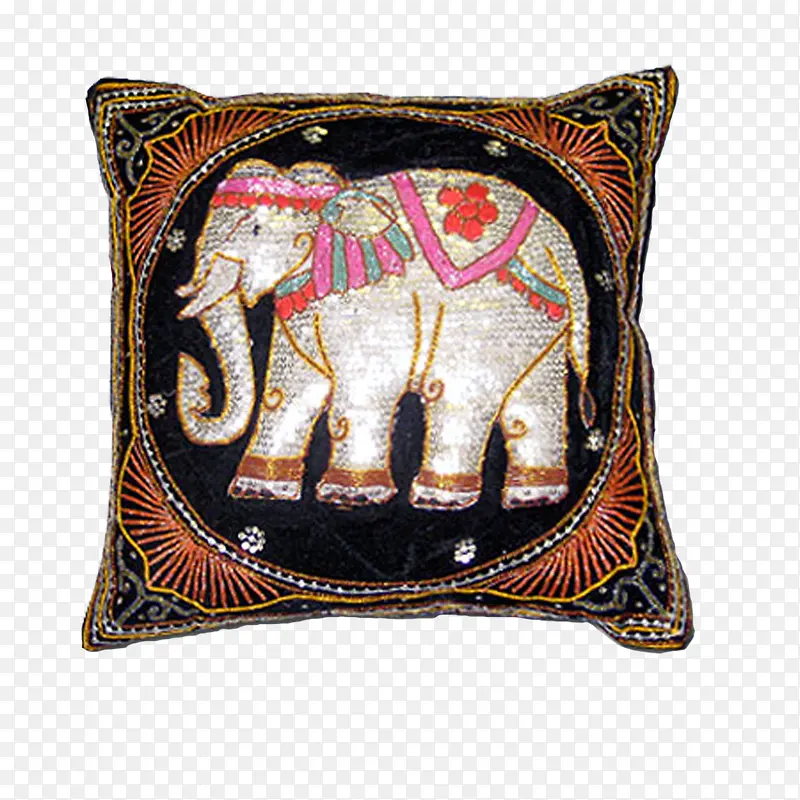 漂浮装饰大象图案抱枕