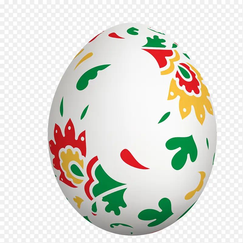手绘矢量创意复活节彩蛋