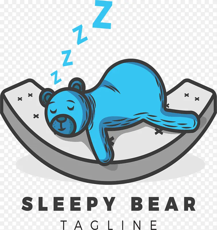 睡觉打呼噜的熊
