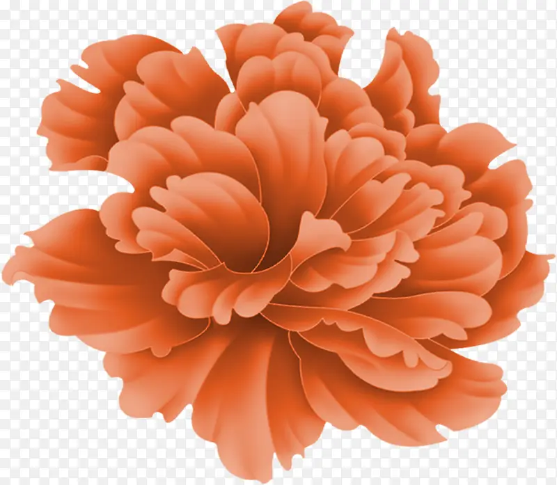 暗香浮动的深红色花朵