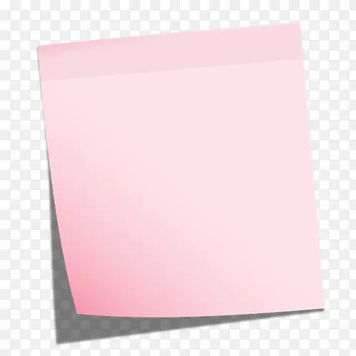 粉色便利贴图案