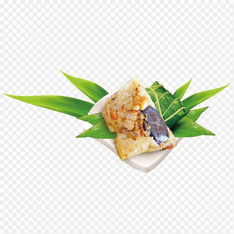 端午节传统食物插画粽子