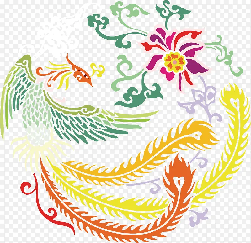 凤凰PNG图片素材下载_图片编号ykowwxay-免抠素材网